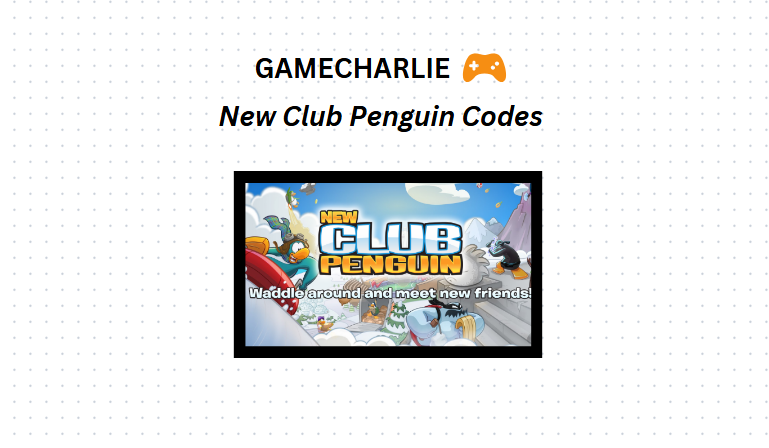 new club penguin codes